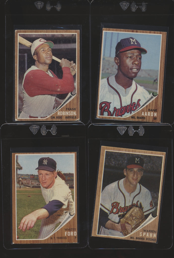 1962 Topps Baseball Low- to Mid-Grade Complete Set Group Break #12 (LIMIT removed)