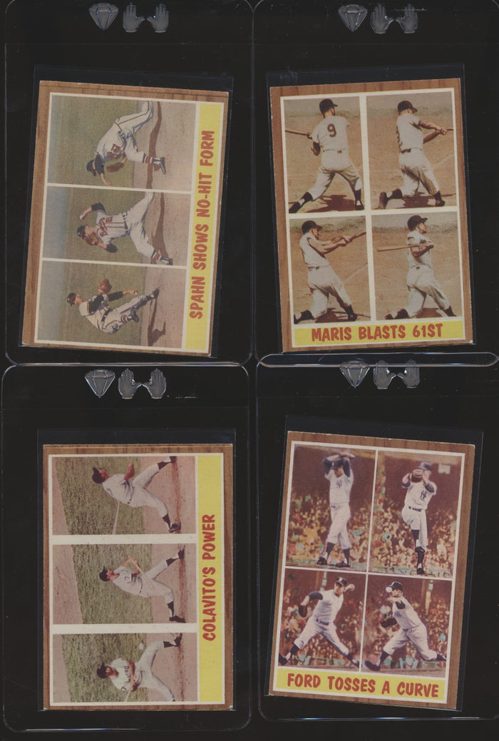 1962 Topps Baseball Low- to Mid-Grade Complete Set Group Break #12 (LIMIT removed)