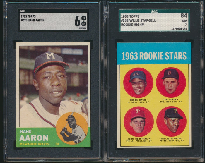 1963 Topps Baseball Low to Mid-Grade Complete Set Group Break #14 (LIMIT 20)