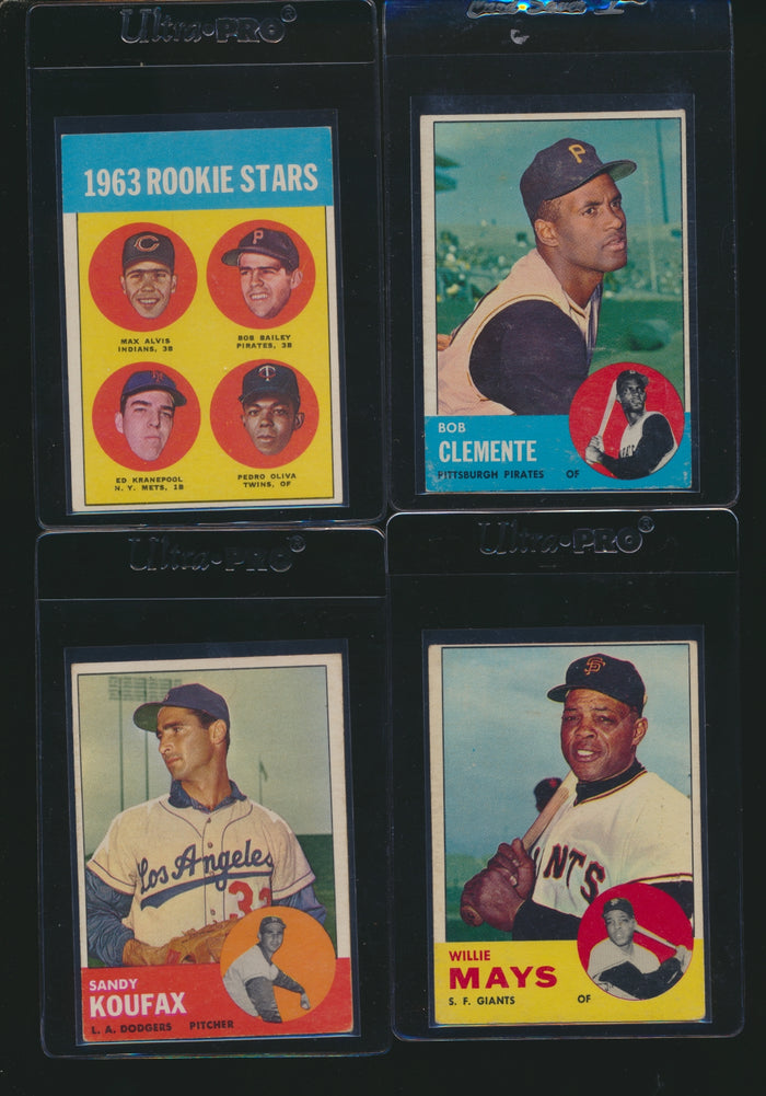1963 Topps Baseball Low to Mid-Grade Complete Set Group Break #14 (LIMIT 20)