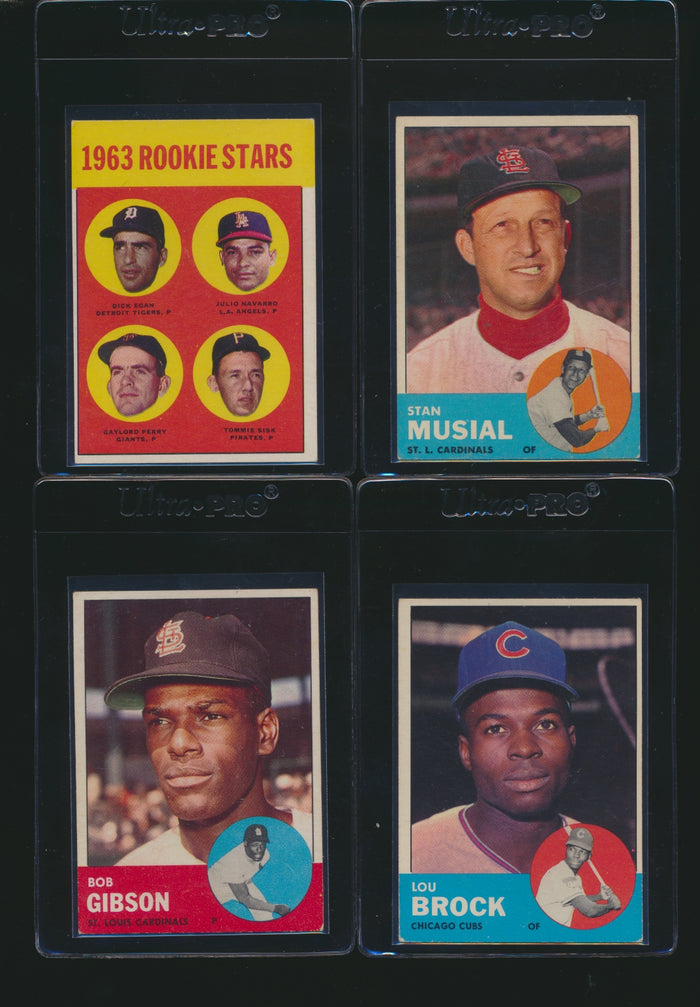 1963 Topps Baseball Low to Mid-Grade Complete Set Group Break #14 (LIMIT 20)