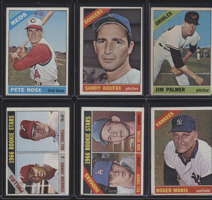 1966 Topps Baseball Low-Grade Complete Set Group Break #5 (10 Spot Limit)