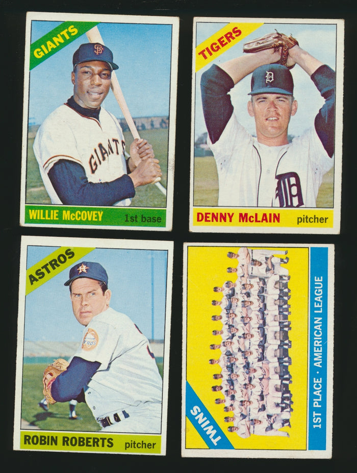 1966 Topps Low to Mid-Grade Complete Set Break #11 (Limit removed)
