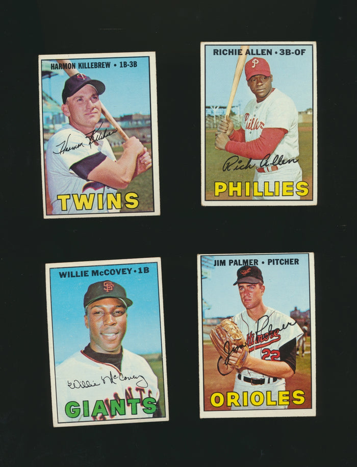 1967 Topps Baseball Low to Mid-Grade Complete Set Group Break #13 (Limit removed)