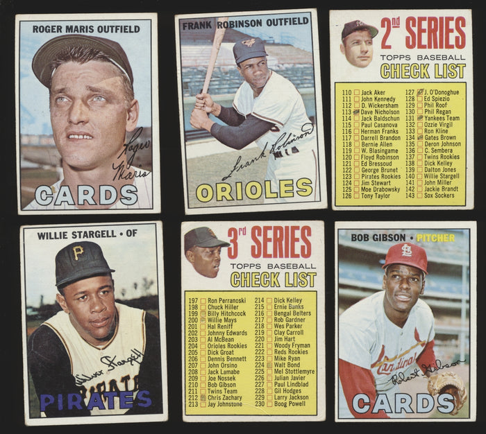 1967 Topps Baseball Low to Mid-Grade Complete Set Group Break #8 (Limit 15)