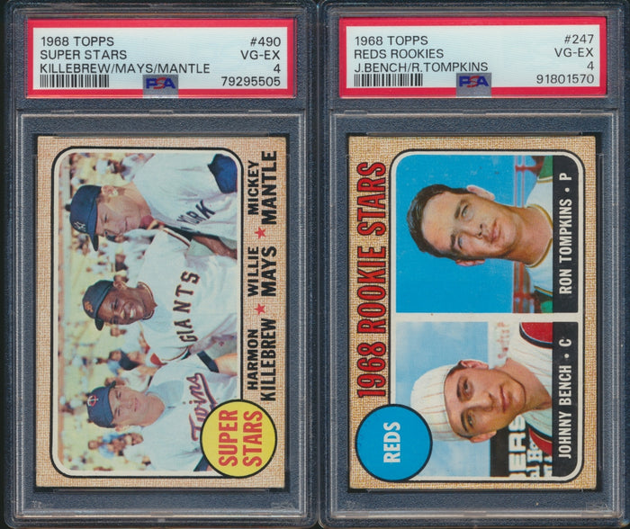 1968 Topps Baseball Low to Mid-Grade Set Break #15 (Limit 20) + BONUS 10 Mega Mixer Spots