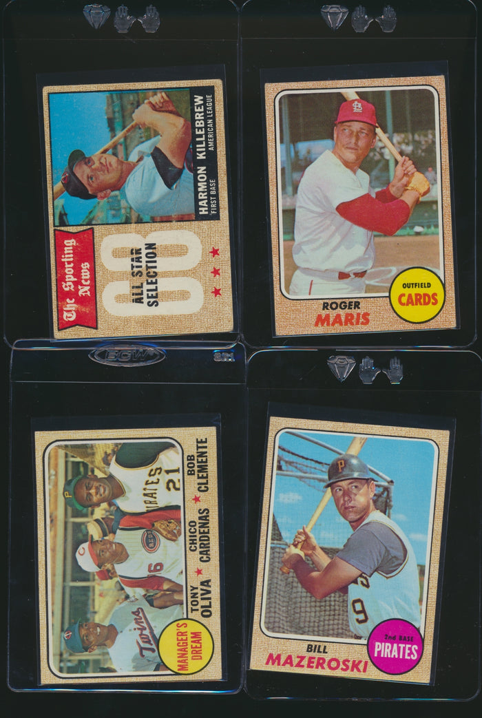 1968 Topps Baseball Low to Mid-Grade Set Break #15 (Limit 20) + BONUS 10 Mega Mixer Spots
