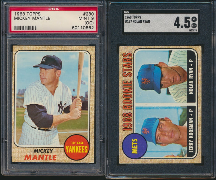 1968 Topps Baseball Mid-Grade Complete Set Group Break #16 (Limit 20)