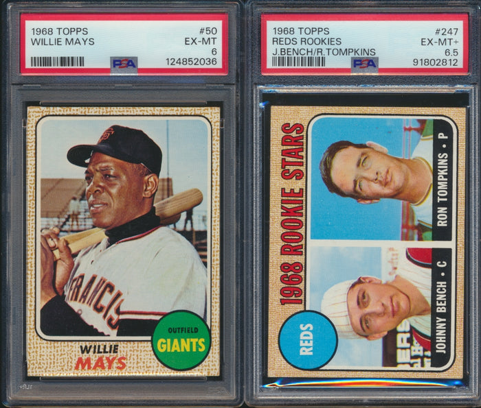 1968 Topps Baseball Mid-Grade Complete Set Group Break #16 (Limit 20)