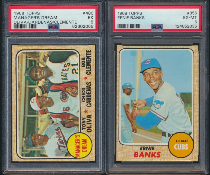 1968 Topps Baseball Mid-Grade Complete Set Group Break #16 (Limit 20)