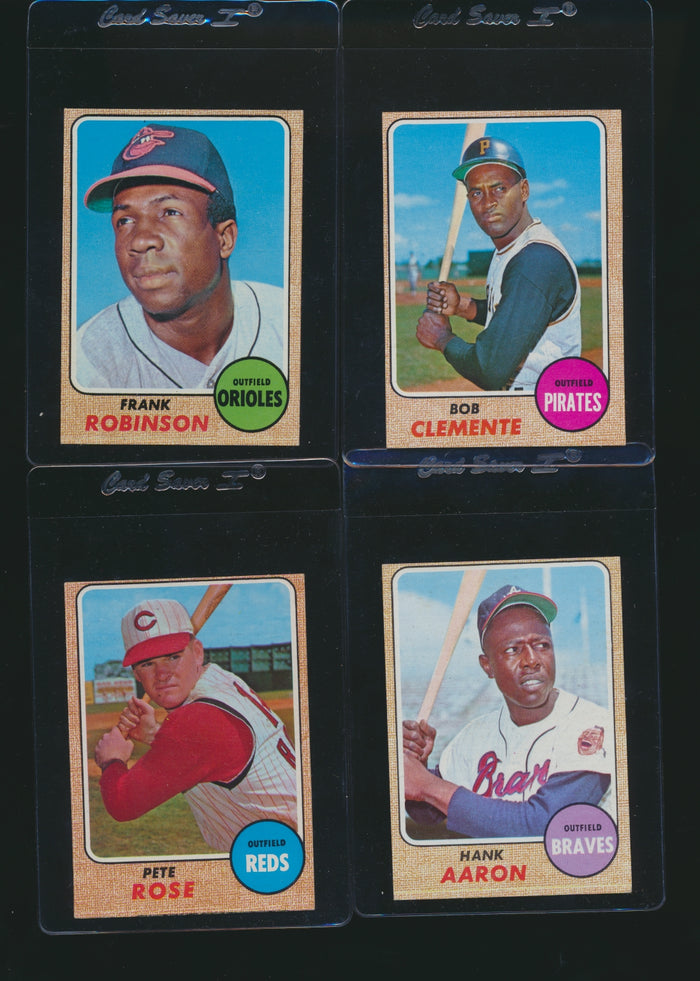 1968 Topps Baseball Mid-Grade Complete Set Group Break #16 (Limit 20)
