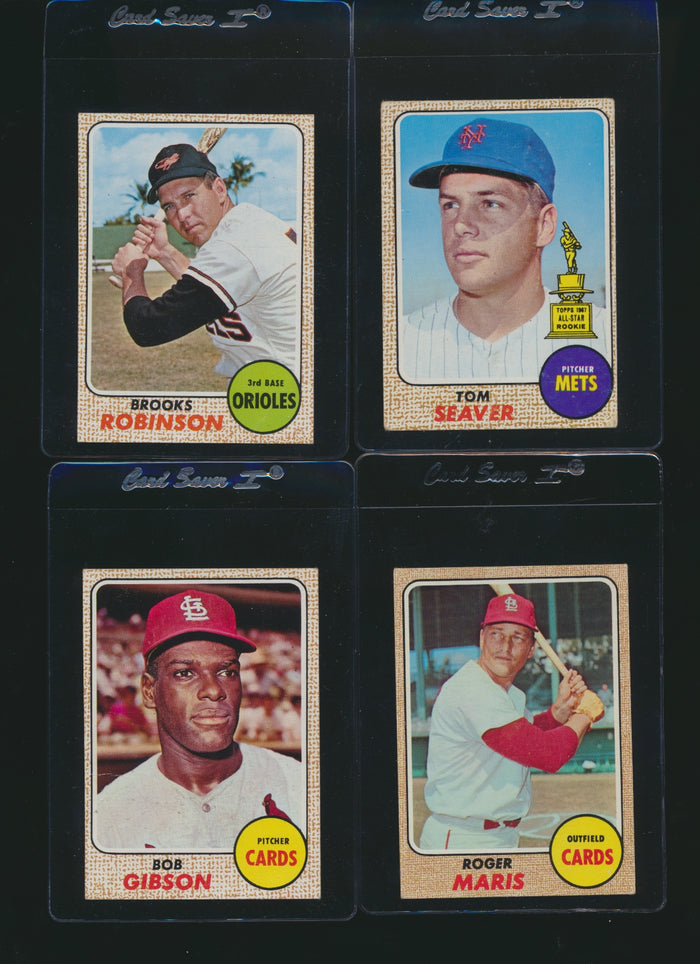 1968 Topps Baseball Mid-Grade Complete Set Group Break #16 (Limit 20)