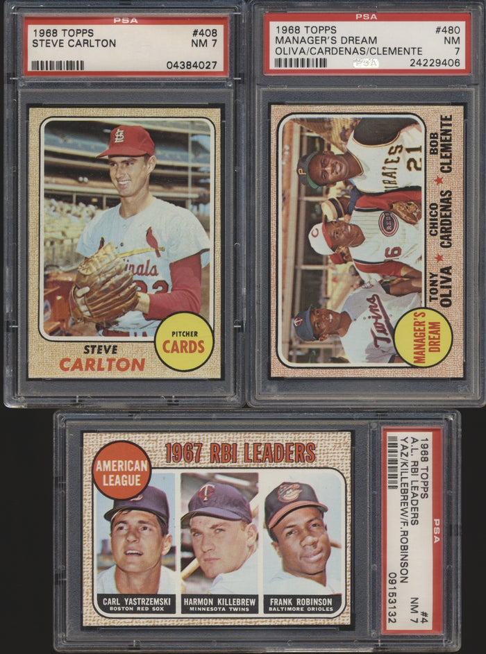1968 Topps Complete Set Group Break #11 High Grade (Limit 10)
