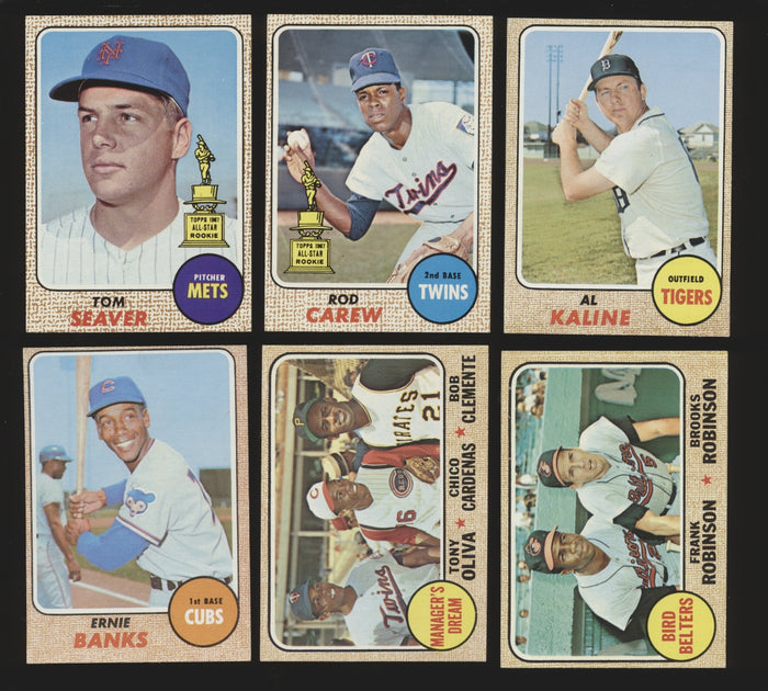 1968 Topps Complete Set Group Break #12 Mid Grade (Limit 15)