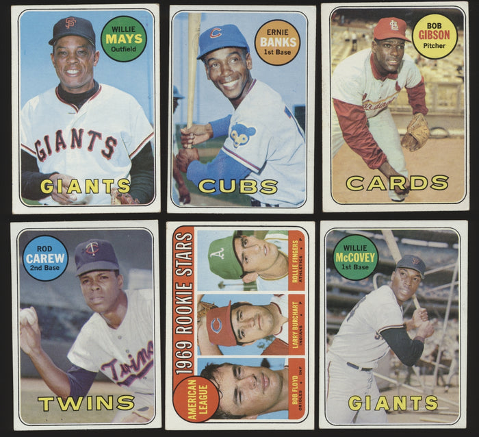 1969 Topps Baseball Low- to Mid-Grade Complete Set Group Break #8 (LIMIT 15 SPOTS)