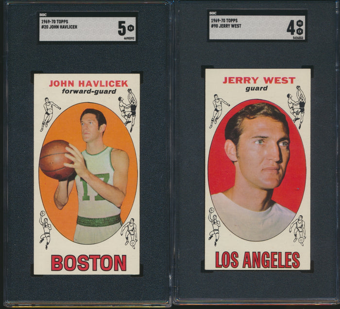 1969 Topps Basketball Mid-GRADE Set Break #5 (Limit 10)