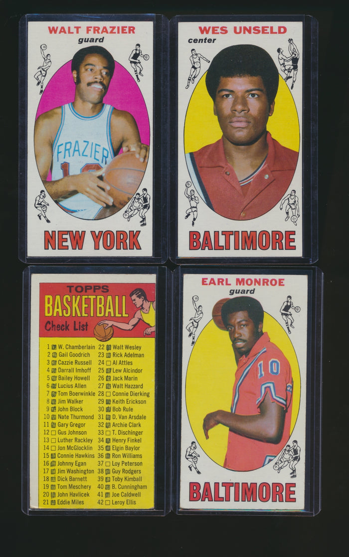 1969 Topps Basketball Mid-GRADE Set Break #5 (Limit 10)