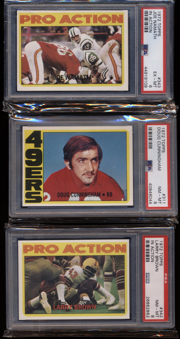 1972 Topps Football Complete Set Group Break