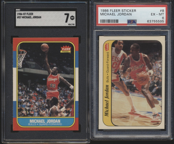 1986 Fleer Basketball Compete Set Group Break #10 (with stickers) Limit 4