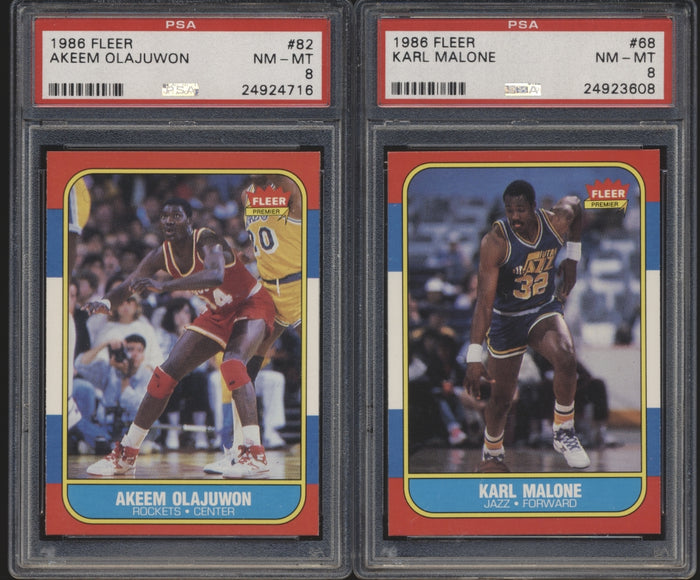 1986 Fleer Basketball Compete Set Group Break #11 (Limit 2 Max)