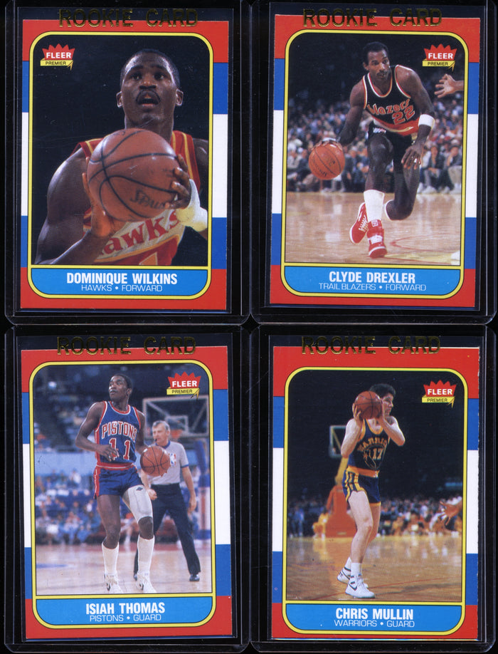 1986 Fleer Basketball Compete Set Group Break #7 (with stickers) Limit 5