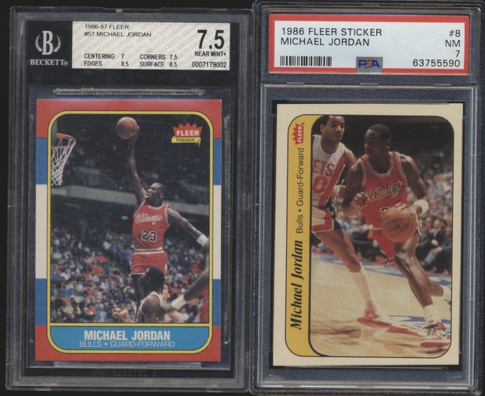 1986 Fleer Basketball Compete Set Group Break #8 (with stickers) Limit 2