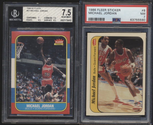 1986 Fleer Basketball Compete Set Group Break #8 (with stickers) Limit 2