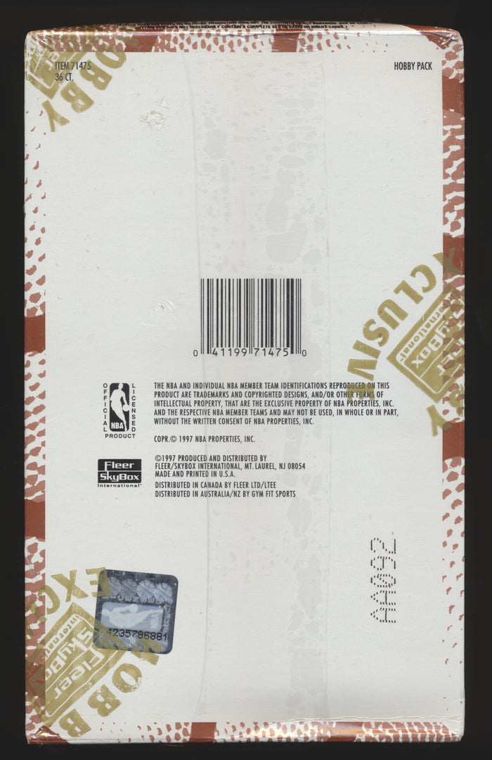 1996-97 Fleer Series 2 Basketball Hobby Box Group Break (36 spots)