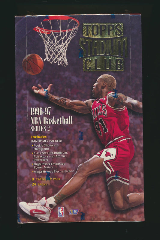 1996-97 Topps Stadium Club Series 2 Basketball Hobby Box Group Break (24 spots - Limit 2)