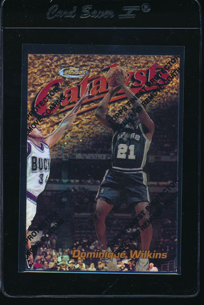 Scan of 1997-98 Topps Finest  Dominique Wilkins