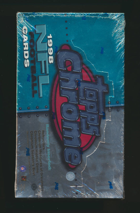 1998 Topps Chrome Football Hobby Box Break (24 spots, limit 2)
