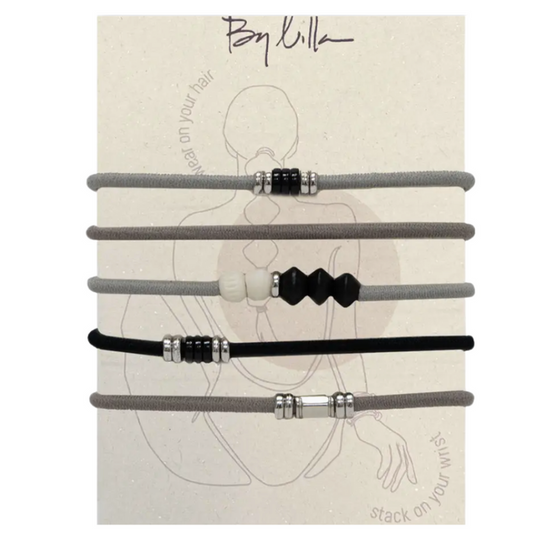 5 Pack Bracelet/Hair Ties