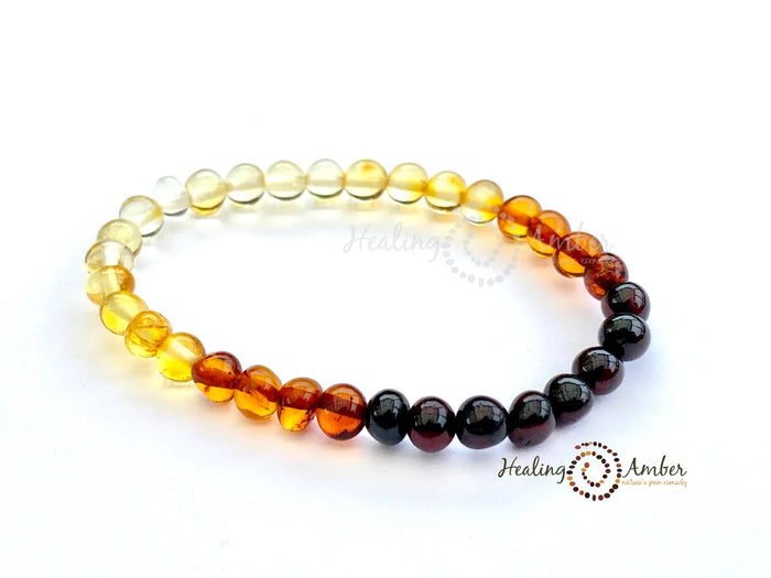 6.5" AMBER BRACELET