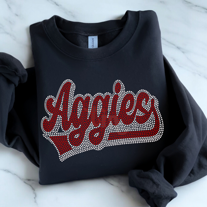 Aggies Retro SPANGLE TRANSFER