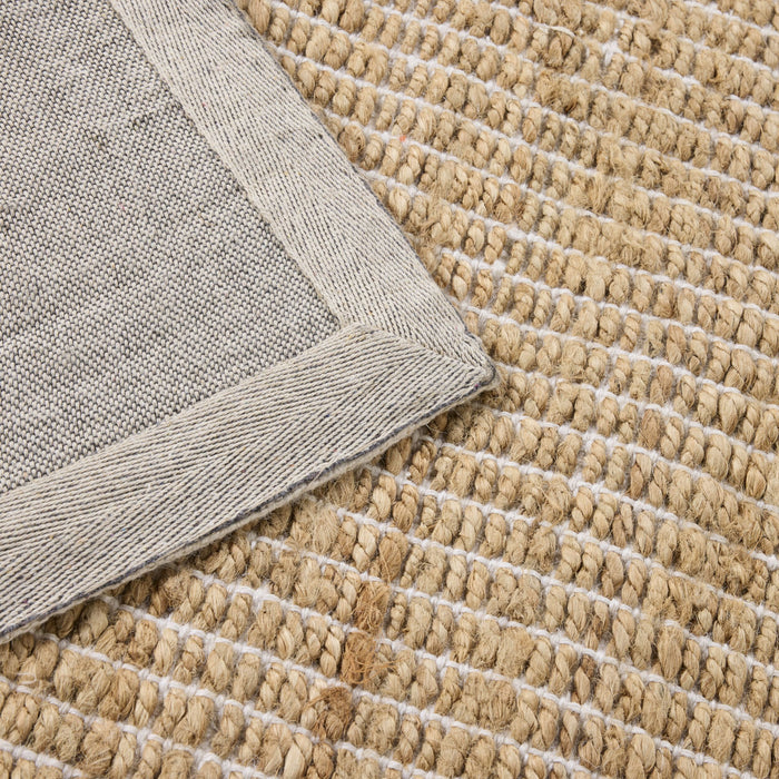 Alhambra Border Jute Runner Wheat 80x300cm