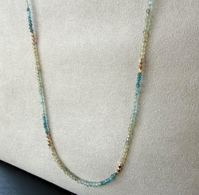 Apatite Gemstone Necklace