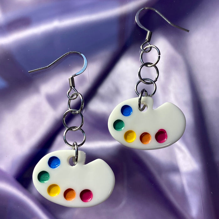 Artist Pallet Earrings
