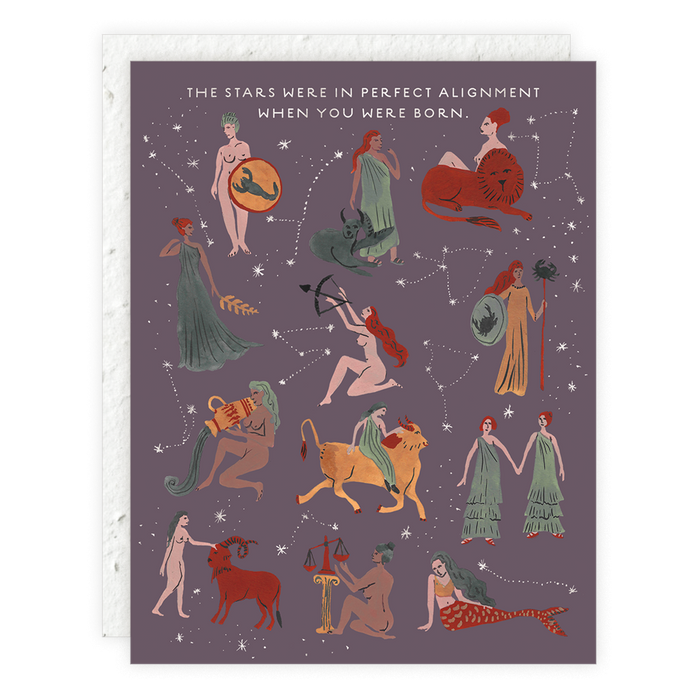 ASTROLOGICAL BIRTHDAY CARD