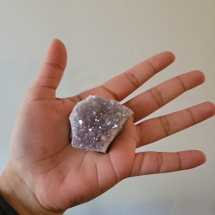 Aura Amethyst Cluster