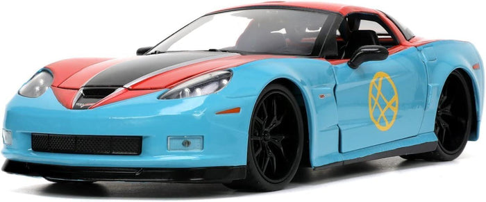 Avengers: 2006 Chevrolet Corvette Z06 w/ Doctor Strange Hollywood Rides 1:24 Scale Die Cast Vehicle