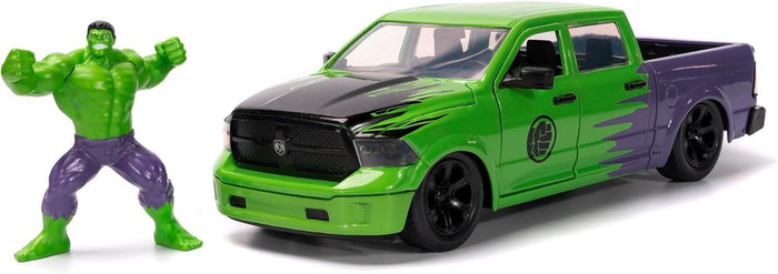 Avengers: 2014 - Ram 1500 w/ Hulk Hollywood Rides 1:24 Scale Die Cast Vehicle