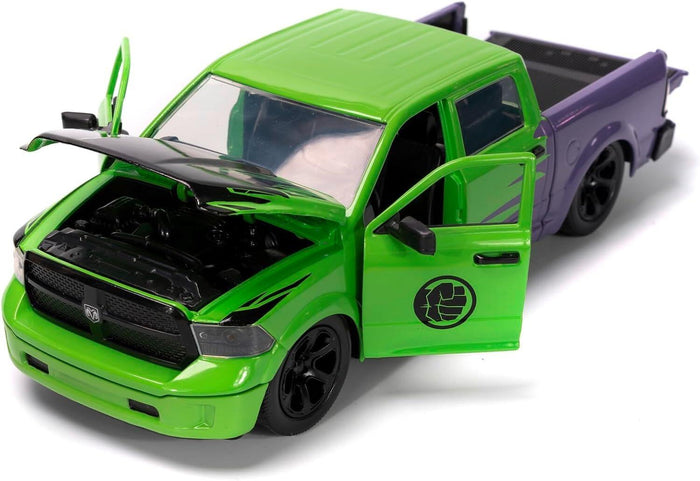 Avengers: 2014 - Ram 1500 w/ Hulk Hollywood Rides 1:24 Scale Die Cast Vehicle