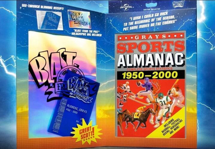 Back To The Future Prop Replica Sports Almanac