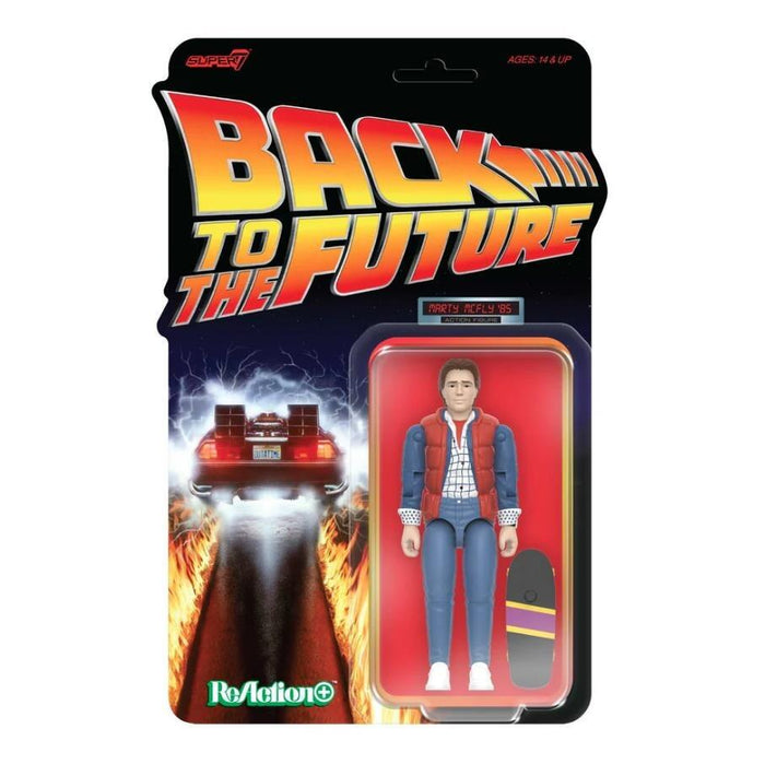 Back To The Future ReAction+ Action Figure Wave 1 - Marty McFly (1985)