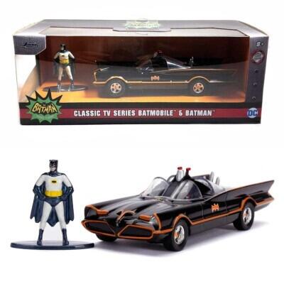 Batman 1966 - Classic TV Series Batmobile w/ Batman Hollywood Rides 1:32 Scale Die Cast Vehicle