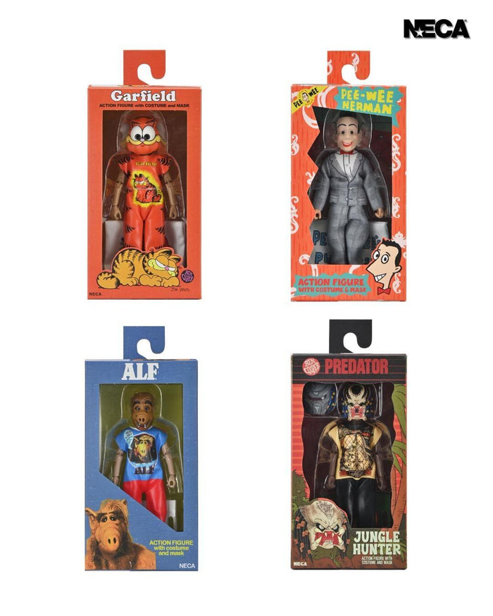 Ben Cooper Costume 6 Inch Action Figure Series 8 - Set of 4 (The 80s)