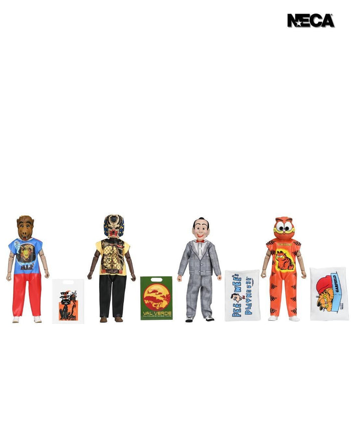 Ben Cooper Costume 6 Inch Action Figure Series 8 - Set of 4 (The 80s)