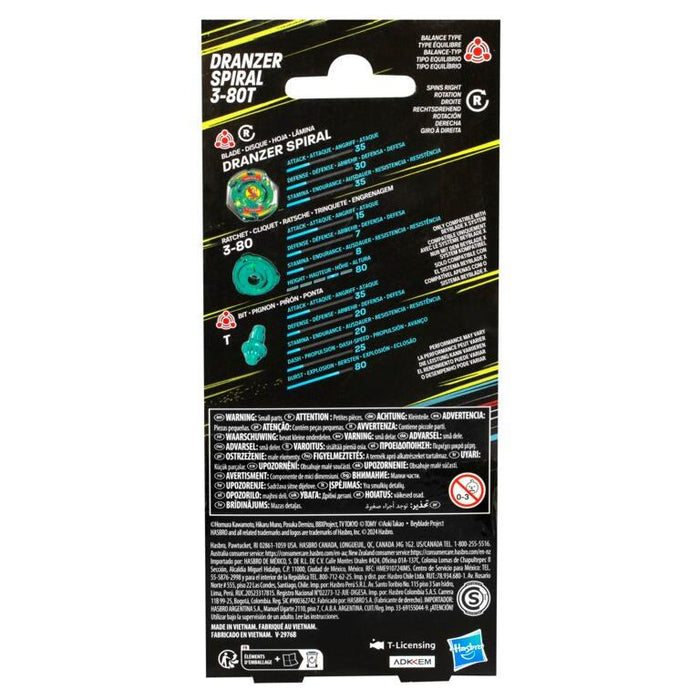 Beyblade X Dranzer Spiral 3-80T