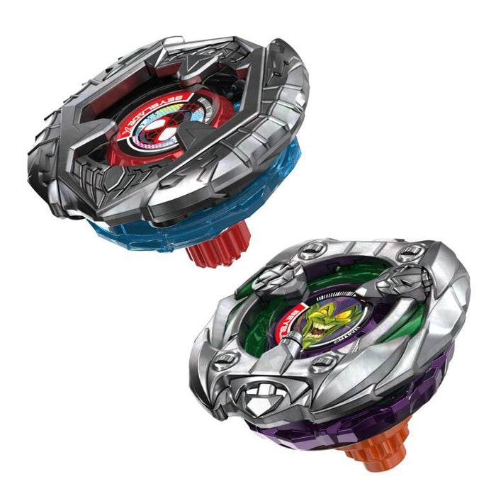 Beyblade X Marvel Miles Morales 1-60GN vs Green Goblin 9-80HT Beyblade Multipack