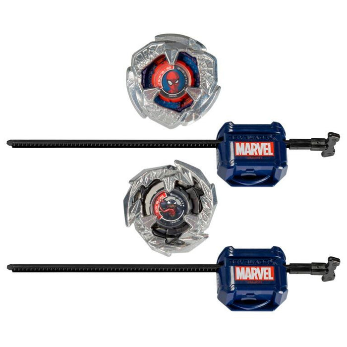 Beyblade X Marvel Spider-Man 3-60F vs Venom 3-80N Multipack